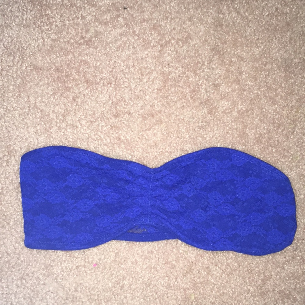 [PINK] Blue Lace Bandeau